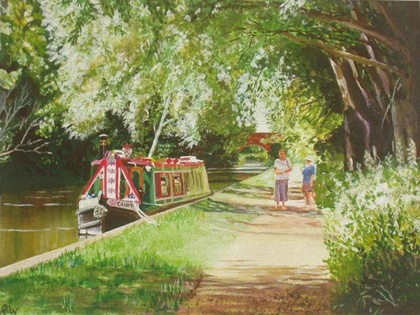Kennet and Avon Canal at Kintbury